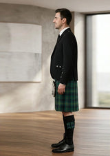 Traditional_Kennedy_tartan_Kilt_and_Argyle_Jacket_Kilt_Outfit_left_image