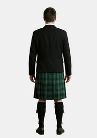 Traditional_Kennedy_tartan_Kilt_and_Argyle_Jacket_Kilt_Outfits_back_image