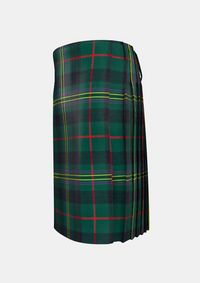 Traditional_Kennedy_tartan_left_image_with_pleated_design_and_adjustable_buckles_for_men