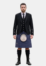 Traditional_Kennewell_Tartan_10039_Kilt_and_Argyle_Jacket_Kilt_Outfits_front_image