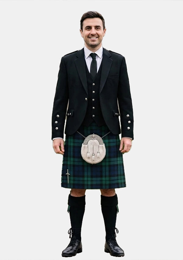 Traditional_Kerr_Hunting_Tartan_782_Kilt_and_Argyle_Jacket_Kilt_Outfits_front_image