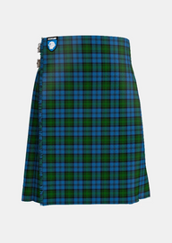 Traditional_Kerr_Hunting_Tartan_kilt_782_front_image_with_pleated_design_and_adjustable_buckles_for_men