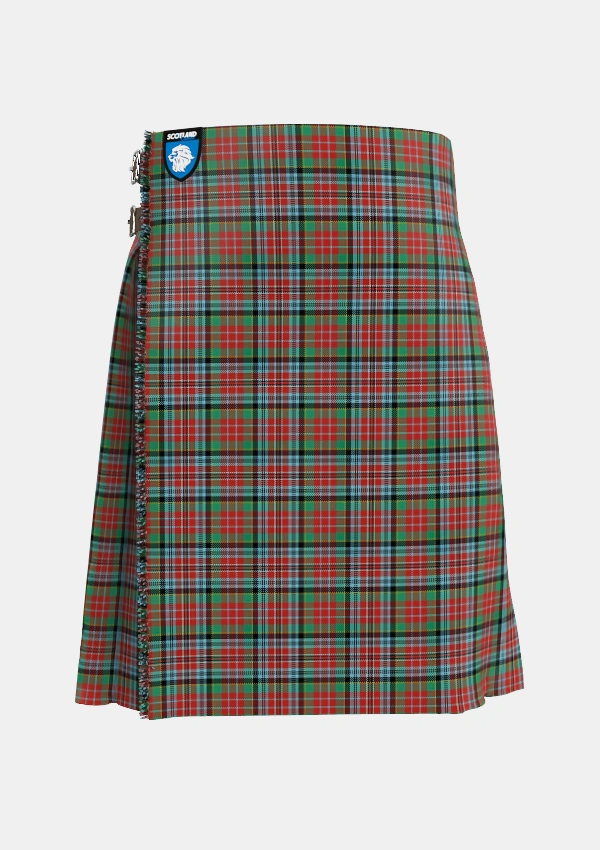 Traditional_Kidd_2_Tartan_1409_kilt_front_image_with_pleated_design_and_adjustable_buckles_for_men