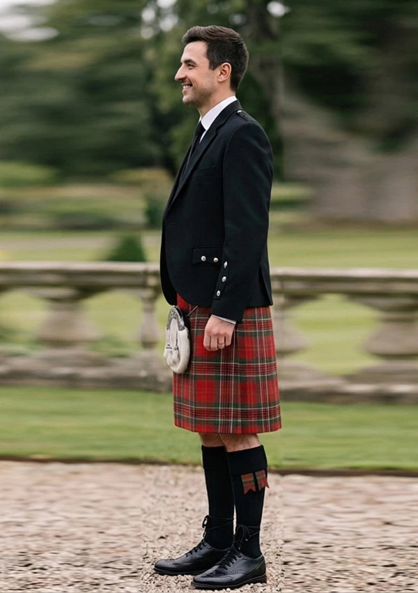 Traditional_Kidd_tartan_1409_Kilt_and_Argyle_Jacket_Kilt_Outfit_left_image