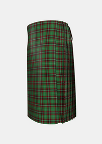 Traditional_Kiernan_Tartan_1800_kilt_left_image_with_pleated_design_and_adjustable_buckles_for_men