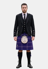 Traditional_Kilmarnock_Football_Club_Tartan_6597_Kilt_and_Argyle_Jacket_Kilt_Outfits_front_image