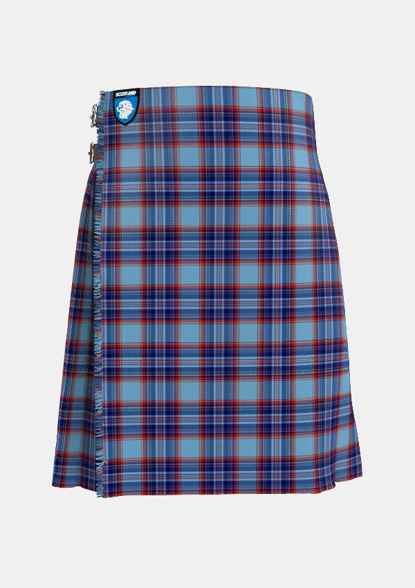 Traditional_Kilpatrick_School_Tartan_kilt_13836_front_image_with_pleated_design_and_adjustable_buckles_for_men
