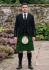 Traditional_Kincaid_Tartan_1106_Kilt_and_Argyle_Jacket_Kilt_Outfit_front_image