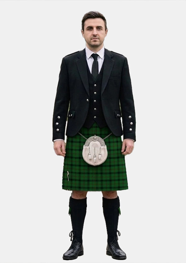 Traditional_Kincaid_Tartan_1106_Kilt_and_Argyle_Jacket_Kilt_Outfits_front_image