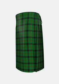 Traditional_Kincaid_Tartan_kilt_1106_left_image_with_pleated_design_and_adjustable_buckles_for_men