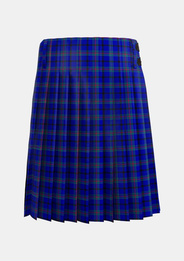 Traditional_Kinding_Tartan_10091_kilt_back_image_with_pleated_design_and_adjustable_buckles_for_men