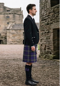 Traditional_Kinnaird_Tartan_2242_Kilt_and_Argyle_Jacket_Kilt_Outfit_right_image