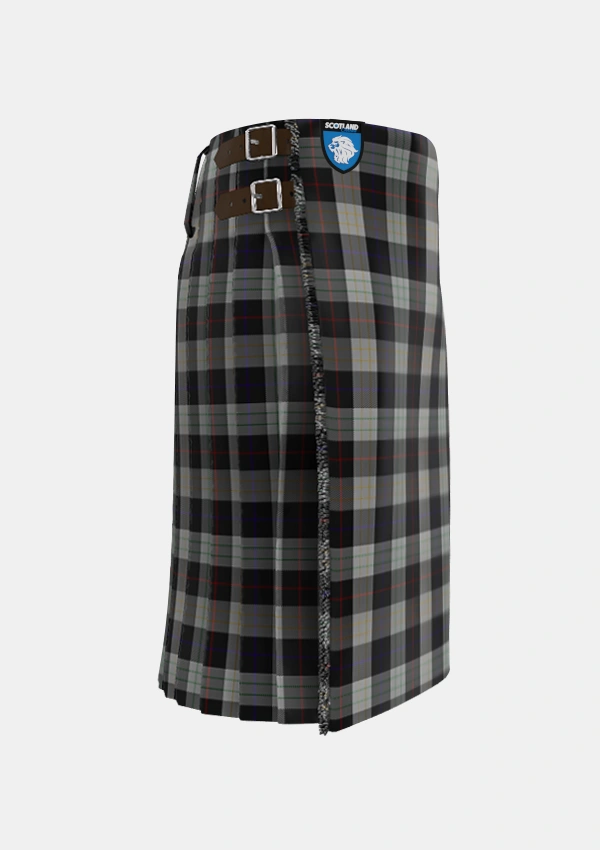 Traditional_Kinnieson_Personal_Tartan_1994_kilt_right_image_with_pleated_design_and_adjustable_buckles_for_men