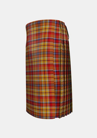 Traditional_Kinross_2_Tartan_4179_kilt_left_image_with_pleated_design_and_adjustable_buckles_for_men