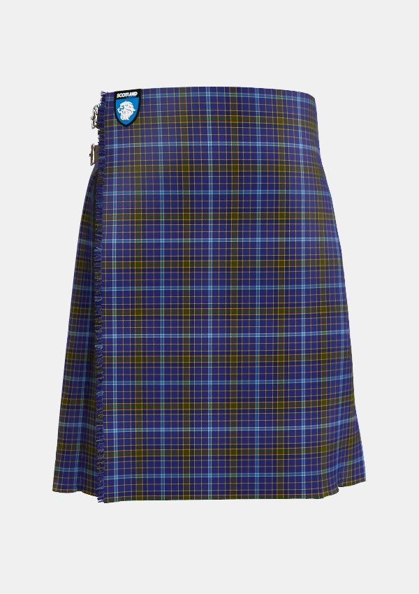 Traditional_Knox_2_Tartan_5711_kilt_front_image_with_pleated_design_and_adjustable_buckles_for_men