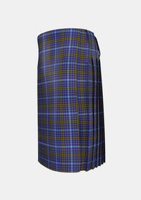 Traditional_Knox_2_Tartan_5711_kilt_left_image_with_pleated_design_and_adjustable_buckles_for_men