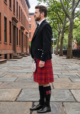 Traditional_Kyle_Blue_Tartan_3616_Kilt_and_Argyle_Jacket_Kilt_Outfit_left_image