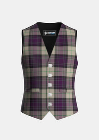 Traditional_Kyle_Grape_Tartan_7585_Waistcoat_front_image