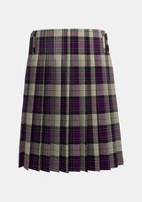 Traditional_Kyle_Grape_Tartan_7585_kilt_back_image_with_pleated_design_and_adjustable_buckles_for_men
