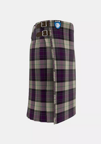 Traditional_Kyle_Grape_Tartan_7585_kilt_right_image_with_pleated_design_and_adjustable_buckles_for_men