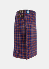 Traditional_Laing_of_Archiestown_Tartan_2544_kilt_right_image_with_pleated_design_and_adjustable_buckles_for_men
