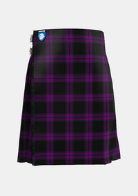 Traditional_Laird_Tartan_kilt_7856_front_image_with_pleated_design_and_adjustable_buckles_for_men