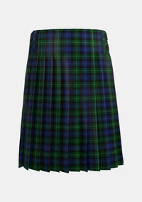 Traditional_Lamont_2_Tartan_296_kilt_back_image_with_pleated_design_and_adjustable_buckles_for_men