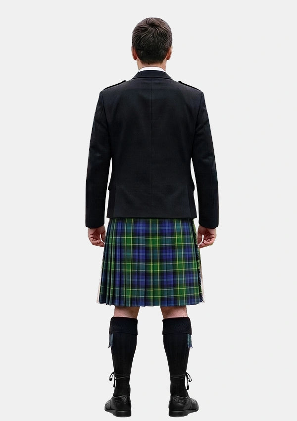 Traditional_Lanarkshire_Tartan_2502_Kilt_and_Argyle_Jacket_Kilt_Outfits_back_image