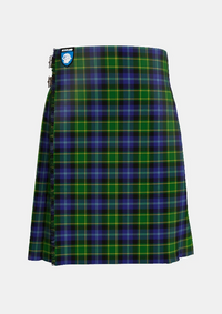 Traditional_Lanarkshire_Tartan_kilt_front_image_with_pleated_design_and_adjustable_buckles_for_men