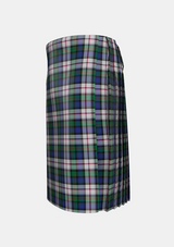 Traditional_Lauder_Dress_Tartan_1435_kilt_left_image_with_pleated_design_and_adjustable_buckles_for_men