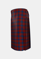 Traditional_Lawlis_Lawless_Tartan_5399_kilt_left_image_with_pleated_design_and_adjustable_buckles_for_men