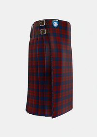 Traditional_Lawlis_Lawless_Tartan_5399_kilt_right_image_with_pleated_design_and_adjustable_buckles_for_men