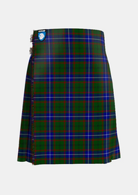 Traditional_Lee_Tartan_kilt_front_image_with_pleated_design_and_adjustable_buckles_for_men