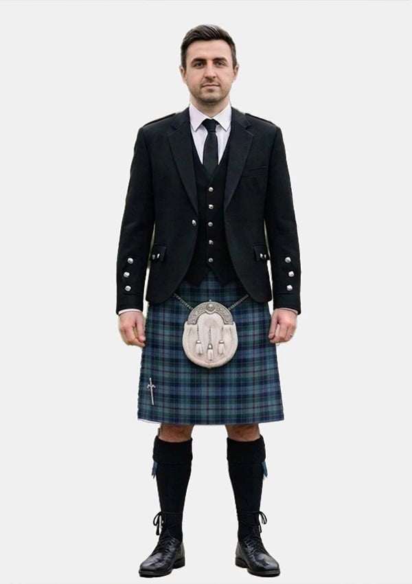 Traditional_Leith_Tartan_2333_Kilt_and_Argyle_Jacket_Kilt_Outfits_front_image