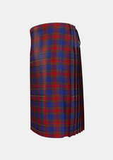 Traditional_Leslie_J_Cant_Tartan_7119_kilt_left_image_with_pleated_design_and_adjustable_buckles_for_men