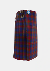 Traditional_Leslie_J_Cant_Tartan_7119_kilt_right_image_with_pleated_design_and_adjustable_buckles_for_men