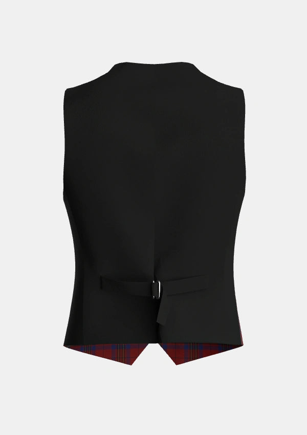 Traditional_Leslie_Red_VS_Tartan_1142_Waistcoat_back_image