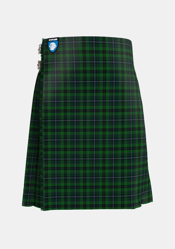 Traditional_Linden_Tartan_5772_kilt_front_image_with_pleated_design_and_adjustable_buckles_for_men