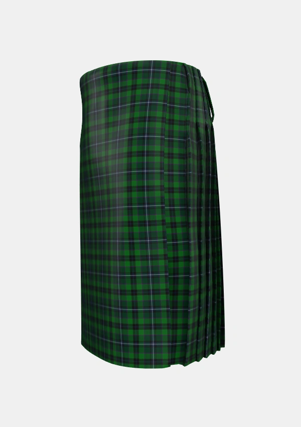 Traditional_Linden_Tartan_5772_kilt_left_image_with_pleated_design_and_adjustable_buckles_for_men