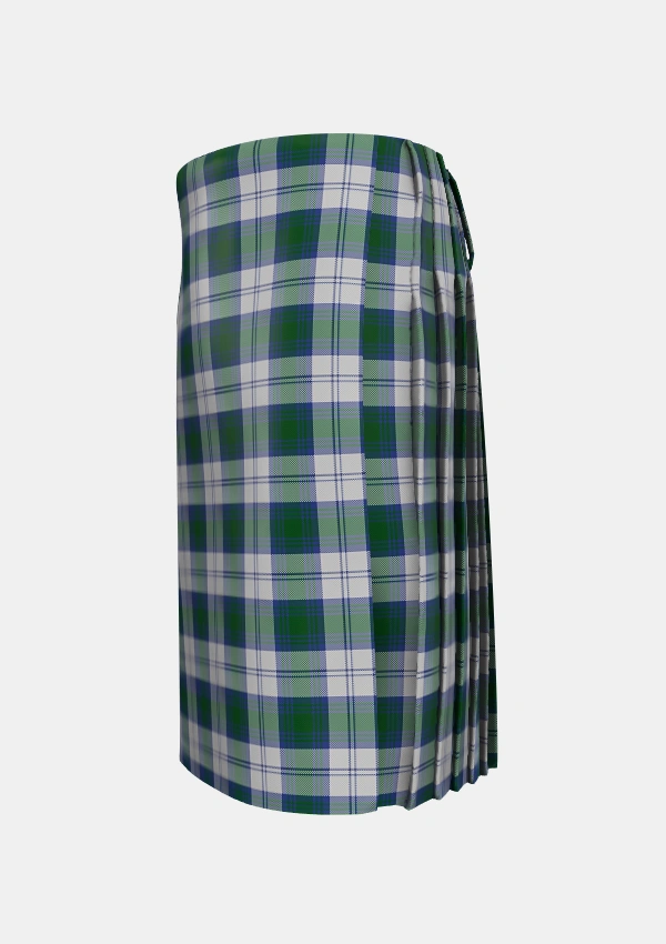 Traditional_Lindsay_Dress_Tartan_715_kilt_left_image_with_pleated_design_and_adjustable_buckles_for_men