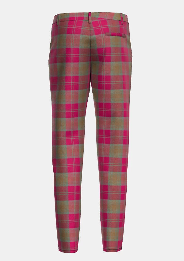 Lindsay Weathered Tartan Trouser