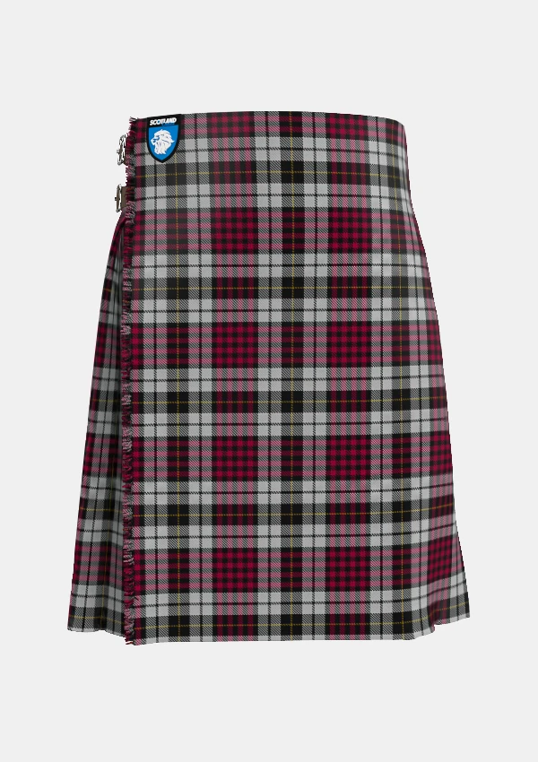 Traditional_Little_Dress_Tartan_kilt_4138_front_image_with_pleated_design_and_adjustable_buckles_for_men