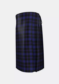 Traditional_Little_Hunting_Tartan_7229_kilt_left_image_with_pleated_design_and_adjustable_buckles_for_men
