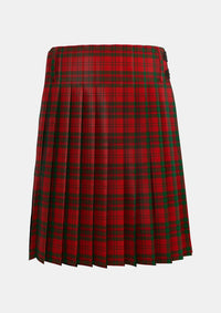 Traditional_Livingston_Tartan_814_kilt_back_image_with_pleated_design_and_adjustable_buckles_for_men