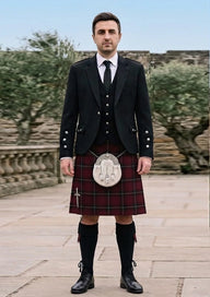 Traditional_Llewellen_of_Wales_Tartan_Kilt_and_Argyle_Jacket_Kilt_Outfit_front_image