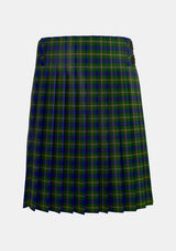 Traditional_Loch_Tay_Tartan_kilt_back_image_with_pleated_design_and_adjustable_buckles_for_men