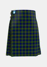 Traditional_Loch_Tay_Tartan_kilt_front_image_with_pleated_design_and_adjustable_buckles_for_men