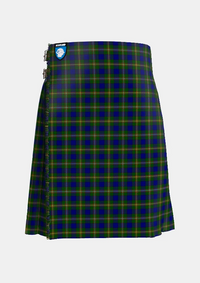 Traditional_Loch_Tay_Tartan_kilt_front_image_with_pleated_design_and_adjustable_buckles_for_men