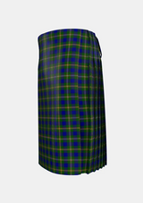 Traditional_Loch_Tay_Tartan_kilt_left_image_with_pleated_design_and_adjustable_buckles_for_men