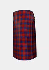 Traditional_Lochcarron_Dress_Tartan_5463_kilt_left_image_with_pleated_design_and_adjustable_buckles_for_men